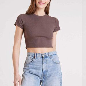 Nuuds Baby Tee (Coffee/Brown)